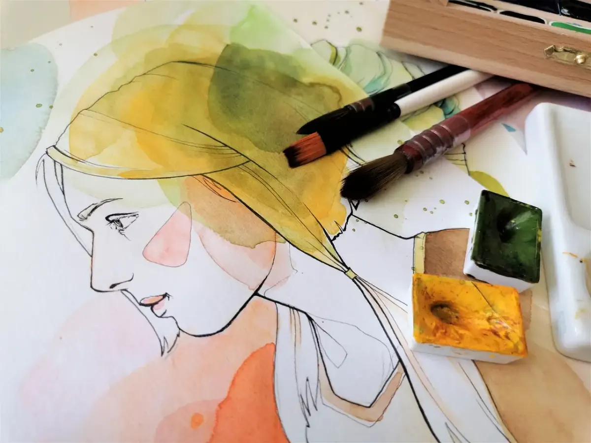 Carnet de voyage aquarelle 300g