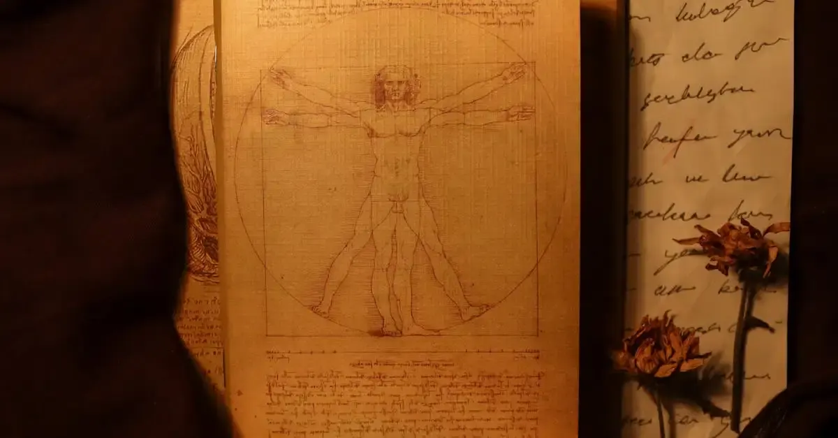 Carnet de voyage de Léonard de Vinci : ses croquis