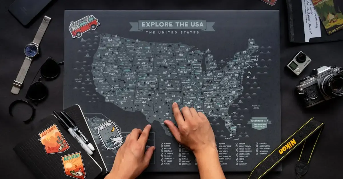 Carnet de voyage états-unis