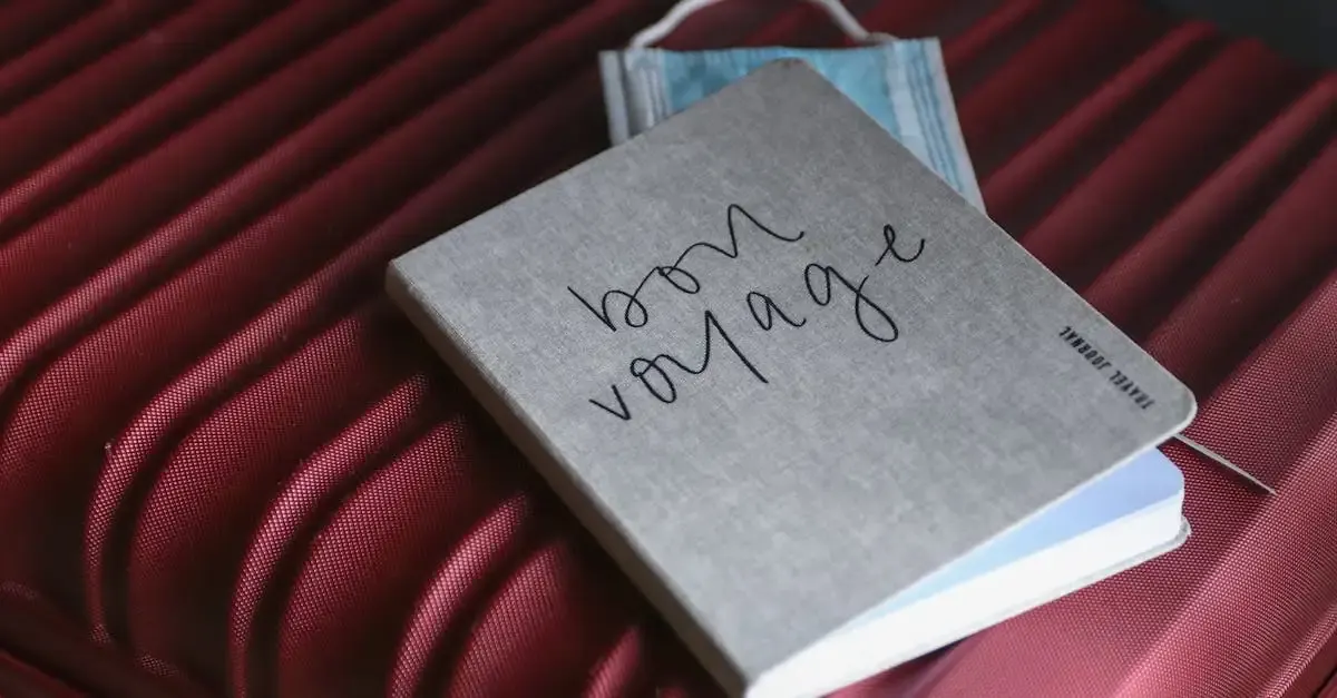 Carnet de voyage travel journal