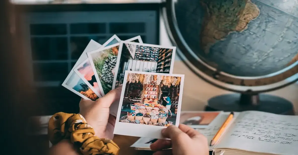 Carnet de voyage immobile