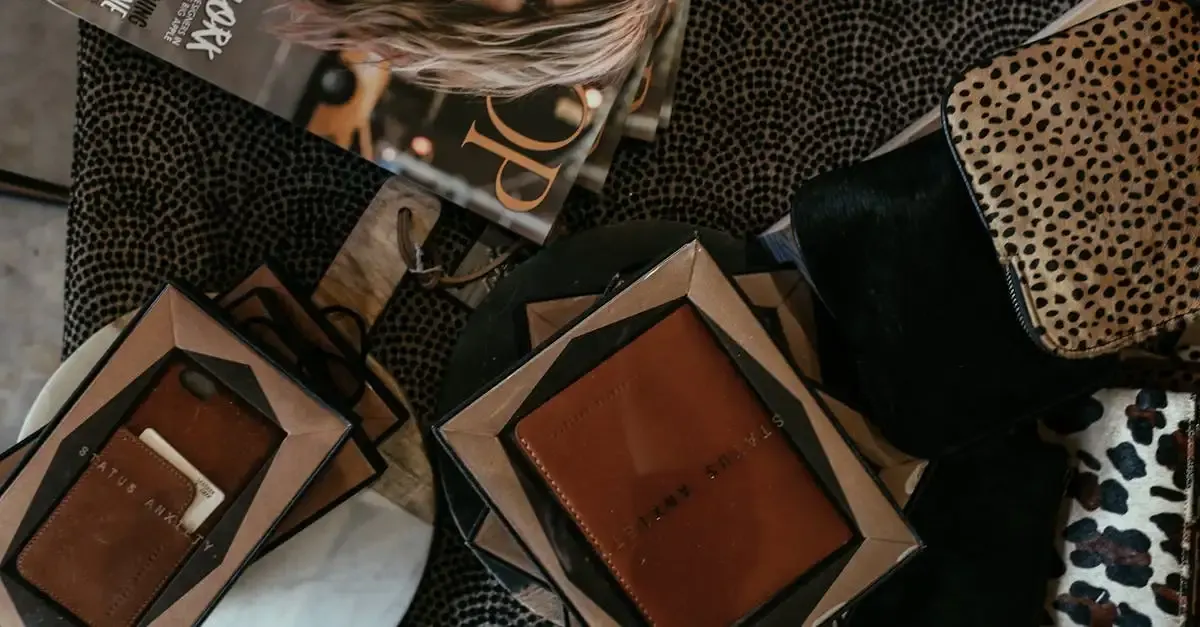 Carnet de voyage cuir luxe